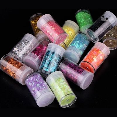 Velas ecológicas para hacer bombas de baño labios jabones resina tumblers arte uñas arte brillo pegatina uñas 10ml frasco polvo de uñas brillo
