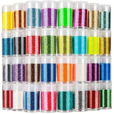 Velas ecológicas para hacer bombas de baño labios jabones resina tumblers arte uñas arte brillo pegatina uñas 10ml frasco polvo de uñas brillo