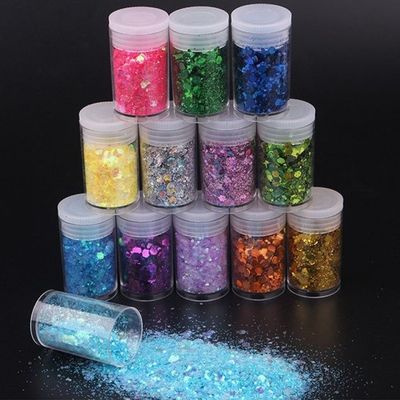 Velas ecológicas para hacer bombas de baño labios jabones resina tumblers arte uñas arte brillo pegatina uñas 10ml frasco polvo de uñas brillo