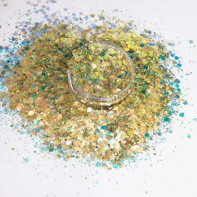 Mix Glitter Demonio de pupilas y confeti Sequins Ultrafin Mix Glitters 3D Decoración de arte de uñas para la ocasión de Navidad