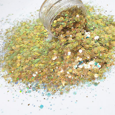 Mix Glitter Demonio de pupilas y confeti Sequins Ultrafin Mix Glitters 3D Decoración de arte de uñas para la ocasión de Navidad