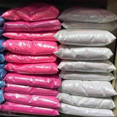 Colores personalizados Avaliable Ultra fino PET a granel Brillo para otros suministros navideños 1/64 1/128 1/256 1/500 1/700