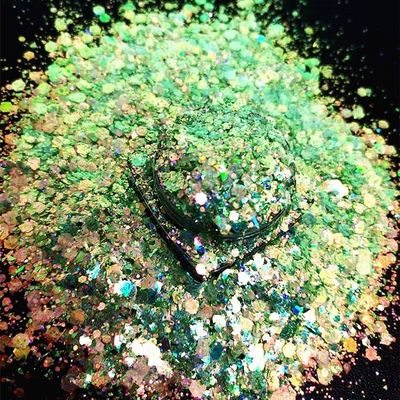 Método de impresión 1 Color Chunky Glitter Mix Bulk Evil Spirit Glitter para mezclas de tumbler y ojos
