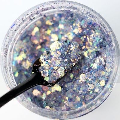 Método de impresión 1 Color Chunky Glitter Mix Bulk Evil Spirit Glitter para mezclas de tumbler y ojos
