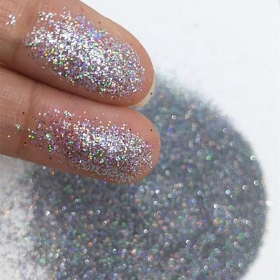 Objetivo de los compradores Holográfico Holograma de Plata Laser Polvo de Brillo en Varios Tonos de Rojo