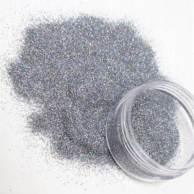 Objetivo de los compradores Holográfico Holograma de Plata Laser Polvo de Brillo en Varios Tonos de Rojo