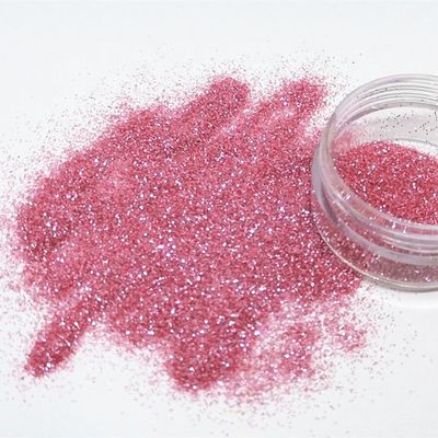 Objetivo de los compradores Holográfico Holograma de Plata Laser Polvo de Brillo en Varios Tonos de Rojo