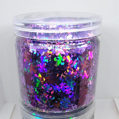 Ocasiones especiales Glitter Shaker con hoja de polvo de brillo listo para el envío y muestra gratuita