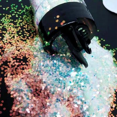 Oportunidad de Navidad Iridescencia Brillo Bulk Polvo de brillo fino para poliéster suelto Brillo artesanal en una variedad de colores
