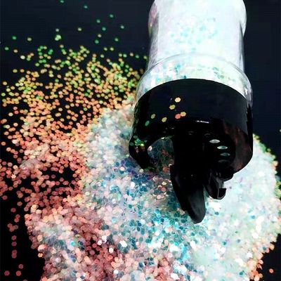 Oportunidad de Navidad Iridescencia Brillo Bulk Polvo de brillo fino para poliéster suelto Brillo artesanal en una variedad de colores