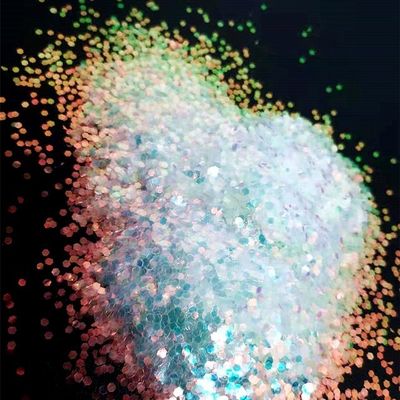 Oportunidad de Navidad Iridescencia Brillo Bulk Polvo de brillo fino para poliéster suelto Brillo artesanal en una variedad de colores