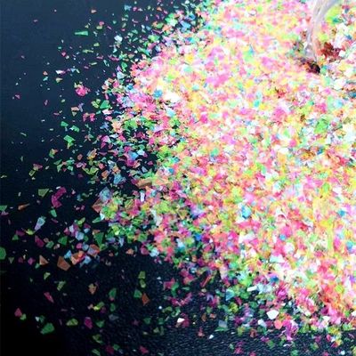 1KG Min Orden de poliéster personalizado Confetti de Navidad forma brillante para el Ramadán Graduación de la escuela Decoraciones del día de San Valentín