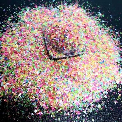 1KG Min Orden de poliéster personalizado Confetti de Navidad forma brillante para el Ramadán Graduación de la escuela Decoraciones del día de San Valentín