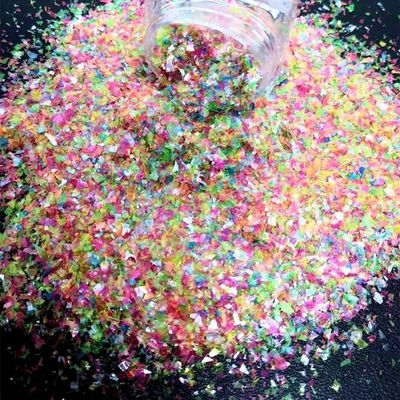 1KG Min Orden de poliéster personalizado Confetti de Navidad forma brillante para el Ramadán Graduación de la escuela Decoraciones del día de San Valentín
