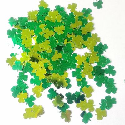 Eventos de fiesta del día de San Patricio Suministros de camarones Confeti de mesa en forma de sombrero de trébol de suerte para decoración con tema irlandés