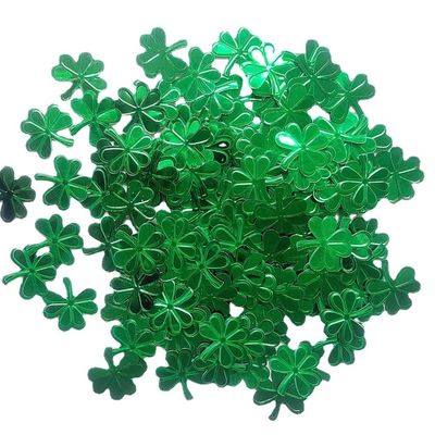 Eventos de fiesta del día de San Patricio Suministros de camarones Confeti de mesa en forma de sombrero de trébol de suerte para decoración con tema irlandés