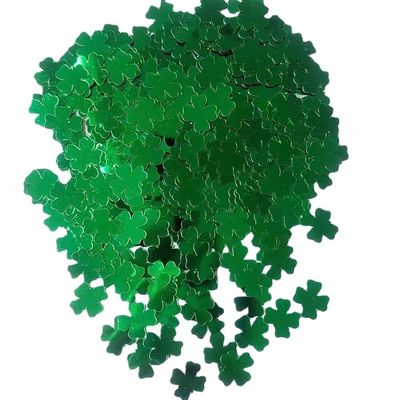 Eventos de fiesta del día de San Patricio Suministros de camarones Confeti de mesa en forma de sombrero de trébol de suerte para decoración con tema irlandés
