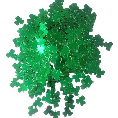 Eventos de fiesta del día de San Patricio Suministros de camarones Confeti de mesa en forma de sombrero de trébol de suerte para decoración con tema irlandés