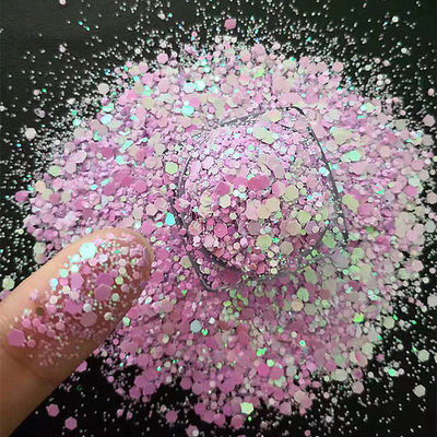 Impresión de poliéster vibrante Tumblers personalizados con mezclas Chunky Brillo y Kimonos Brillo