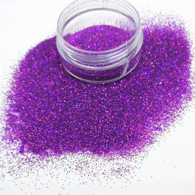 Glitter fino poliéster holográfico PET irisante a granel de color mixto Chunky Glitter para resina epoxi Tumbler ventaja de las uñas