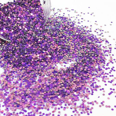Crear diseños llamativos formas holográficas y camaleónicas brillo de poliéster para tumblers