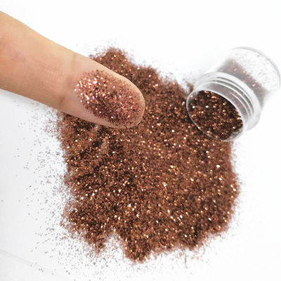 Glitter Art a granel Glitter holográfico colorido Glitter poliéster PET artesanal Chunky para decoración navideña