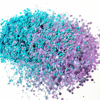 Cosméticos Chameleon Glitter uñas Decoración para el Año Chino Oportunidad Cambiar de color Glitter mezclas