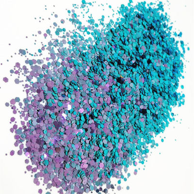 Cosméticos Chameleon Glitter uñas Decoración para el Año Chino Oportunidad Cambiar de color Glitter mezclas