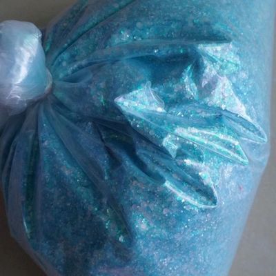 Funky Glitter Iriscence arco iris Brillo para las uñas Art Decoraciones de fiesta de interior Decoraciones de Navidad de tamaño mixto