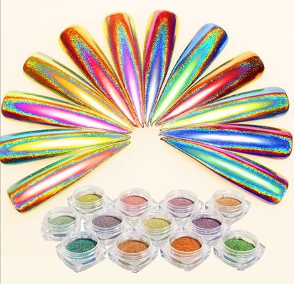 OEM/ODM Sí. Polvo de uñas holográfico para uñas de poliéster de alto nivel
