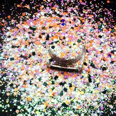 Bandeja de cabeza de fiesta de Halloween para niñas Mujeres Glitter Sequins Murciélago Fantasma Araña Esqueleto Traje Accesorio en 365 colores