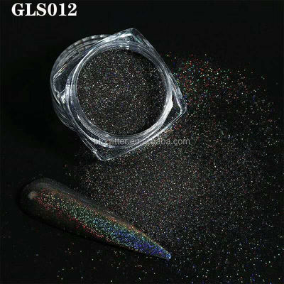 Holográfico resistente a los disolventes finas uñas Art Brillo en polvo 1/128 1/170 1/256 1/360 1/500 1/700 Brillo en polvo fino