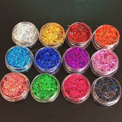 Banda de brillo holográfico en 365 colores para diseños sofisticados