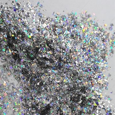 Poliéster Resistente a los disolventes Bulk Irregular Brillo Fragmento Brillo Cortado Flocos de Nail Art Suministros para el Día de la Madre Ramadan