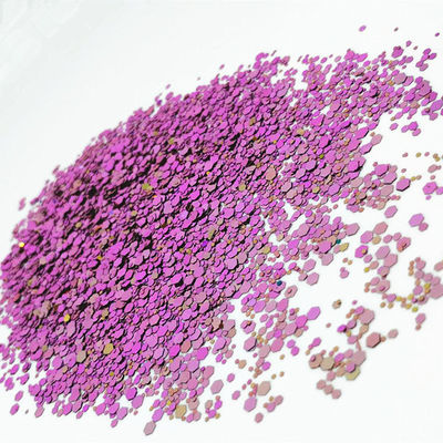 Camaleón color cambiante Brillo para los ojos Cara artesanía Uñas Mezcla de Chunky color cambiante Brillo