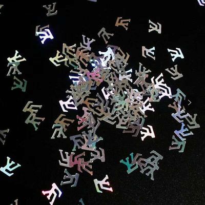 Sequins en forma de brillo de poliéster la adición perfecta a su colección de pegatinas decorativas