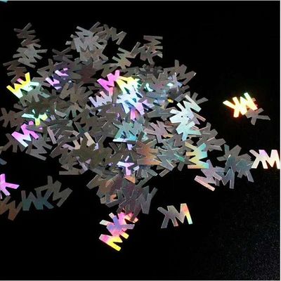 Sequins en forma de brillo de poliéster la adición perfecta a su colección de pegatinas decorativas