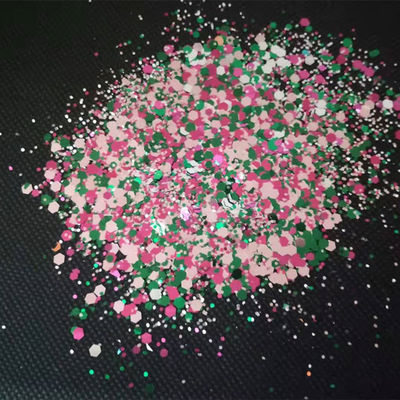 Celebración de Diwali Esencial Colorido Alto Brillo 1mm 2mm 3mm Blanco Plata Rosa Verde Bling Uñas Brillante Polvo