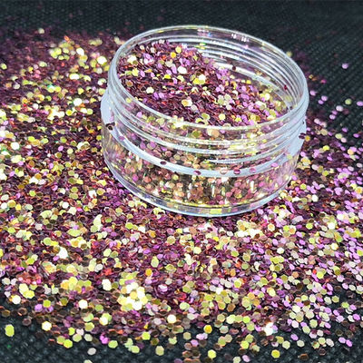 Brillo de camaleón de calidad cosmética para un aspecto llamativo