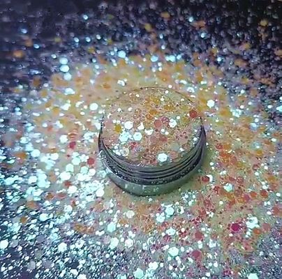 Día de la Tierra Confetti con formas de animales en polvo de brillo luminoso no tóxico con mezclas gruesas