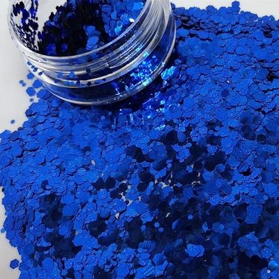 Obtener el mejor Navy Blue Chunky Glitter Sirenmaid Stock Powder para decoraciones de fiesta Día de Acción de Gracias del Padre Día de la Tierra a granel
