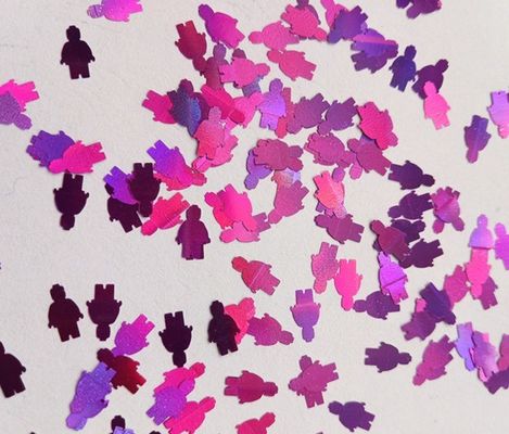 Forma de cactus con purpurina OEM, hojas de Mary Jane, formas de pene, tijeras de Mardi Gras, máscaras, tijeras, lazos, purpurina con forma