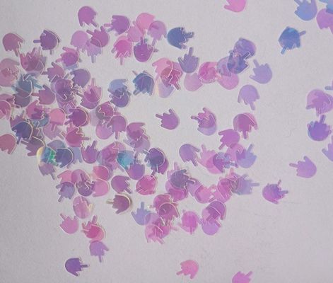 Forma de cactus con purpurina OEM, hojas de Mary Jane, formas de pene, tijeras de Mardi Gras, máscaras, tijeras, lazos, purpurina con forma