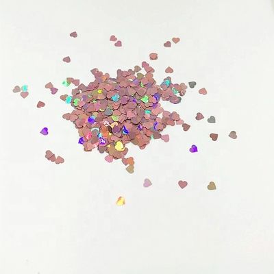 Día de San Valentín Corazones rojos Confeti Brillante para decoración de bodas y otros suministros navideños Material de poliéster