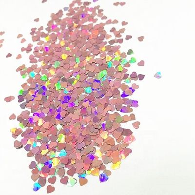 Día de San Valentín Corazones rojos Confeti Brillante para decoración de bodas y otros suministros navideños Material de poliéster