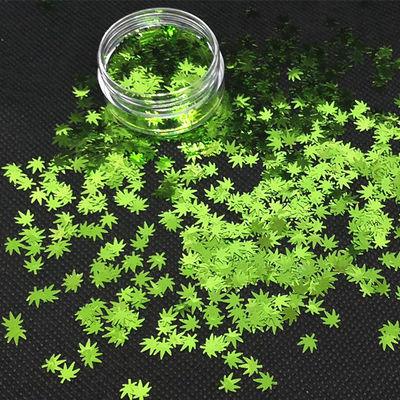 Marajuana Glitter La adición perfecta a su pintura en el kit de poliéster