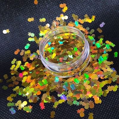 1 kg Ananas Ananas Formas brillantes para bodas y artesanías de decoración del hogar Aplicación a granel OEM económica