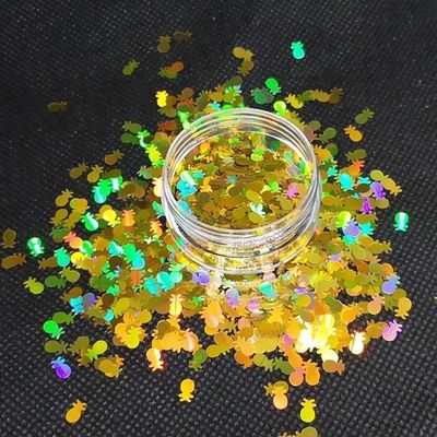 1 kg Ananas Ananas Formas brillantes para bodas y artesanías de decoración del hogar Aplicación a granel OEM económica