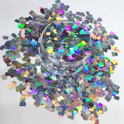 Puzzle de logotipo de poliéster forma brillante El producto esencial para otros suministros navideños