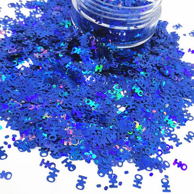 Glitter holográfico HOHO en forma de 5 mm con tema de Pascua en varios colores